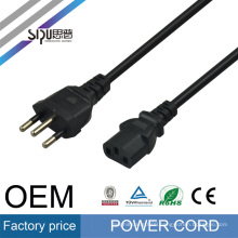 SIPU high speed PC wholesale AC power cable electric wire computer cable Brazil power cord